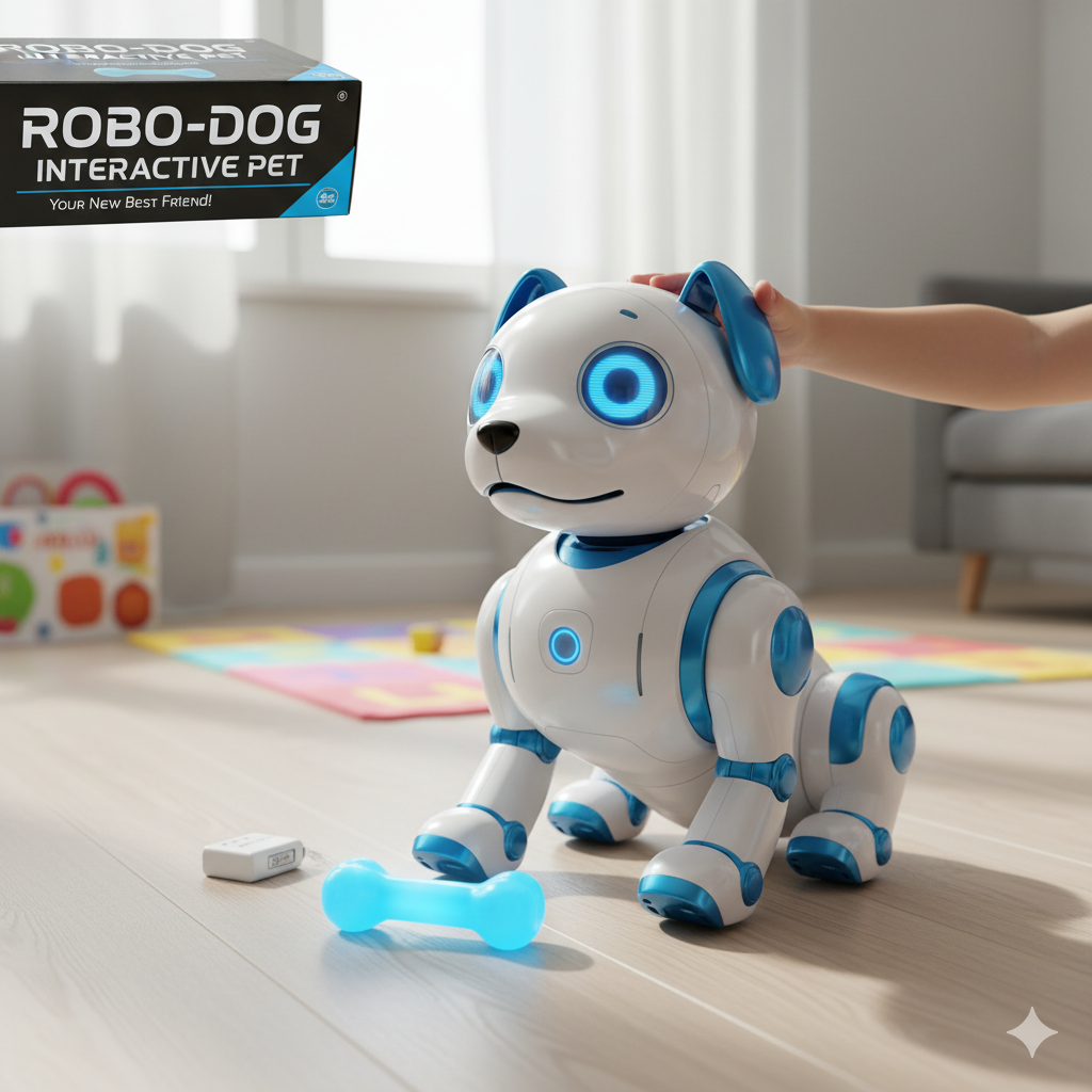 Robo-Dog Interactive Pet