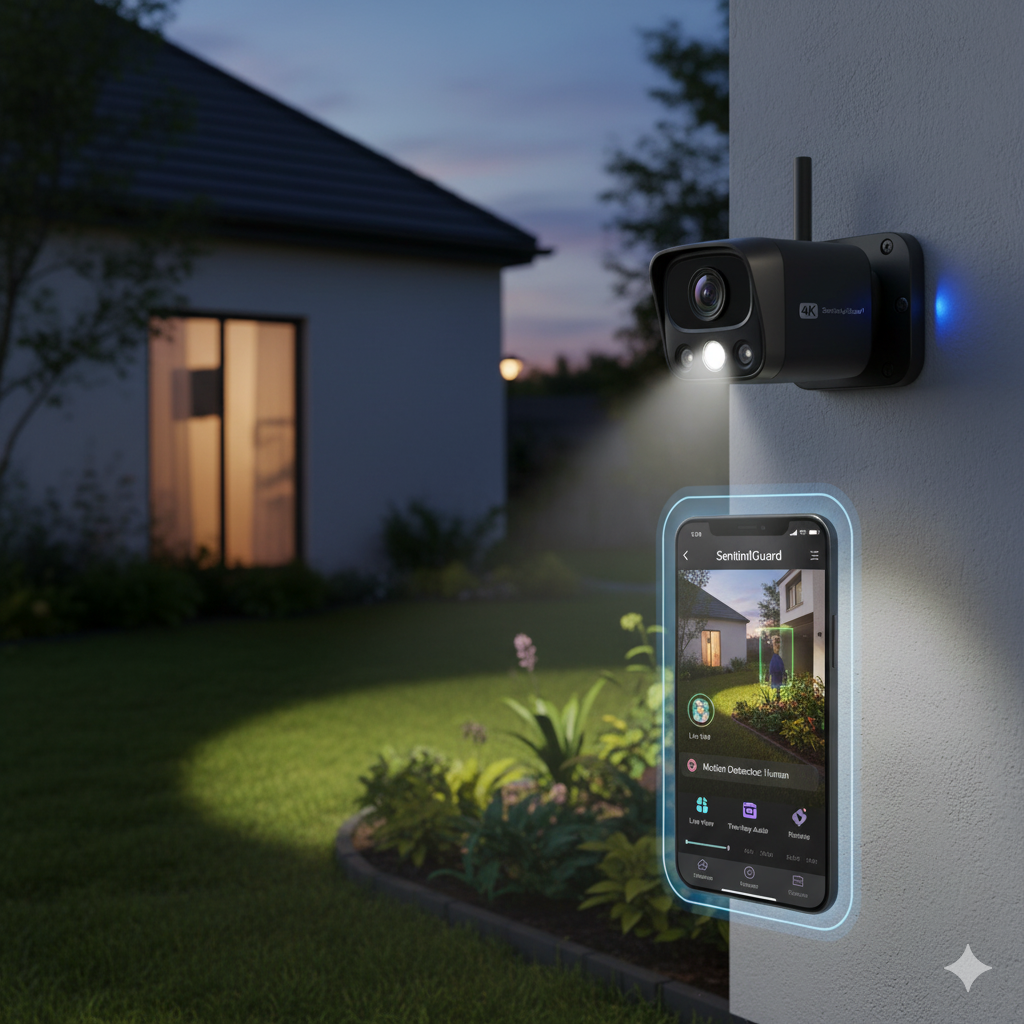 SentinelGuard Pro Outdoor Camera